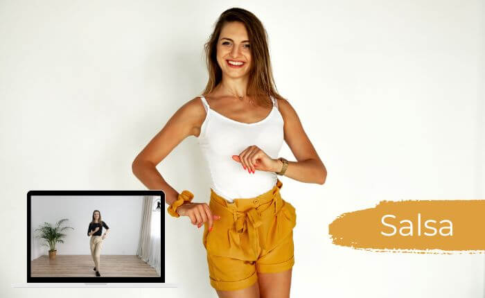 Salsa solo choreografia na pierwszy taniec online